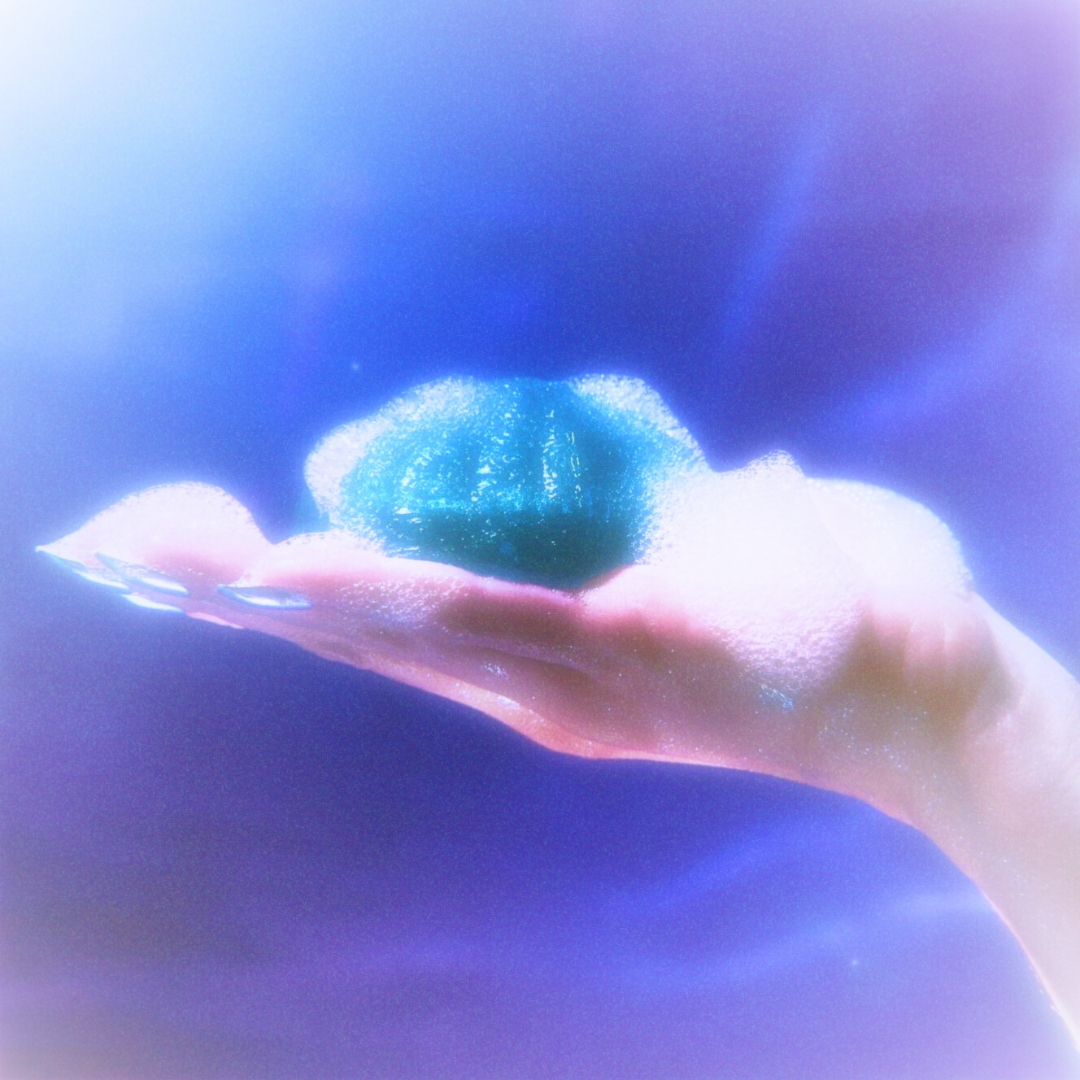 Jelly Soap with Seaweed Extract